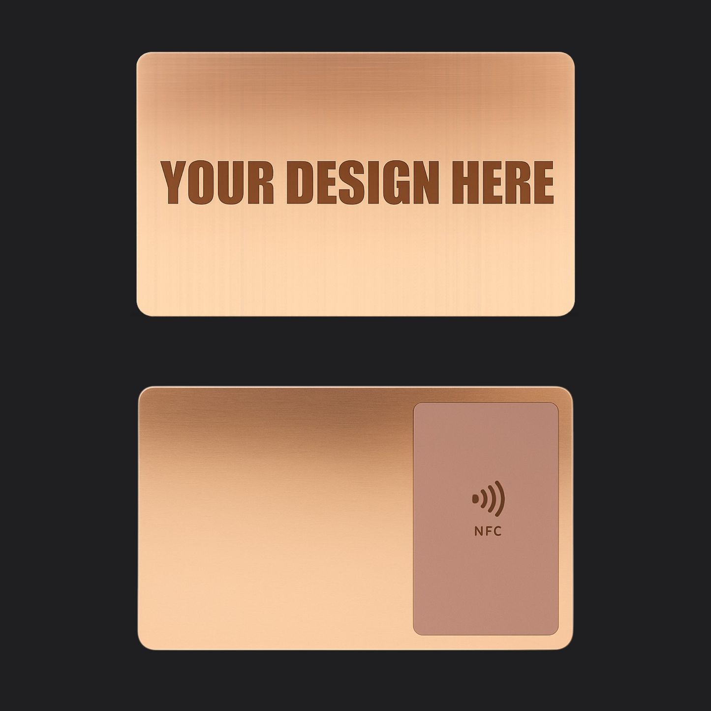 Personalized Metal NFC Card